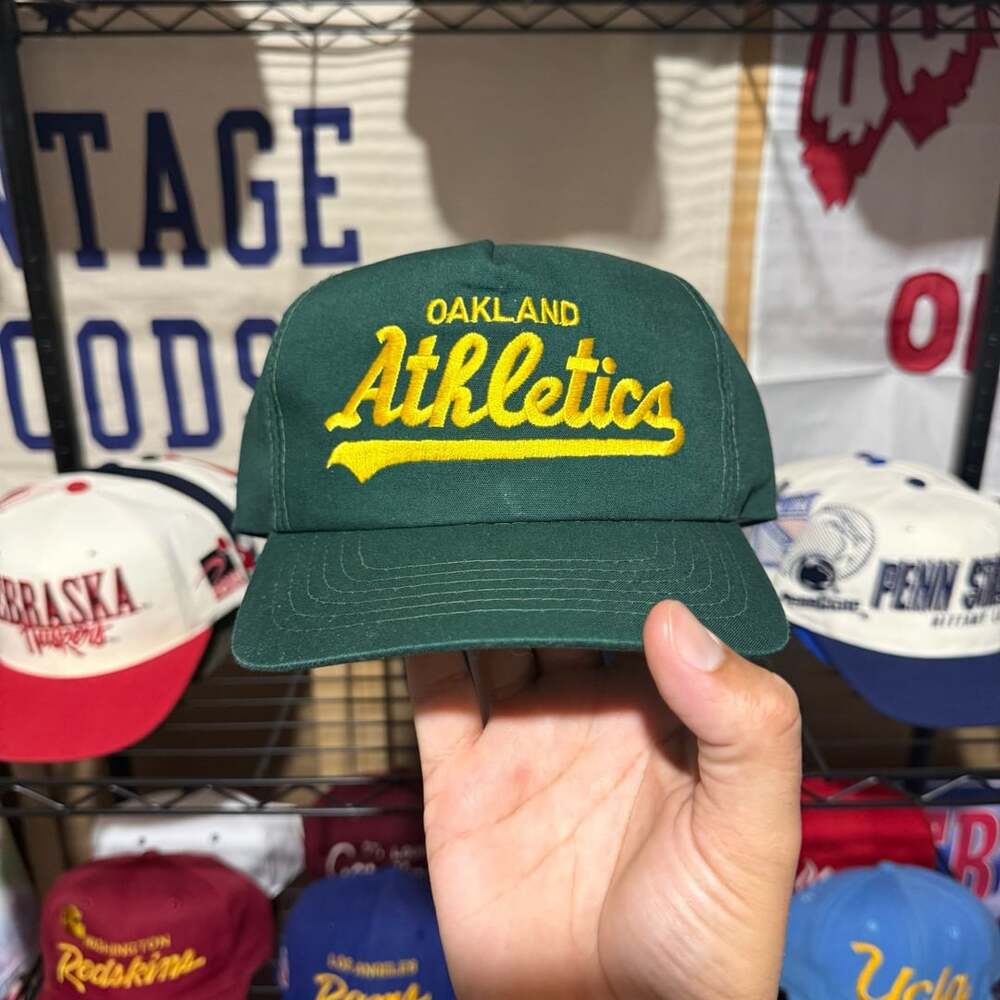 Sports Specialties Oakland Athletics Snapback Hat Green